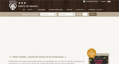 Desktop Screenshot of portedegeneve.com